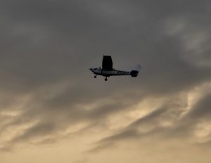 SkyHawk R172K XP in-flight