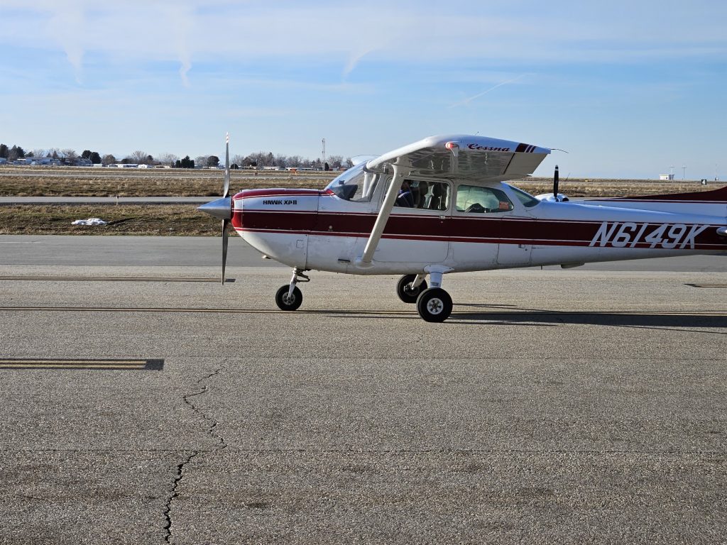 Axiom Aviation Cessna training aircraft on the ramp – Top CFI vs CFII Training Options