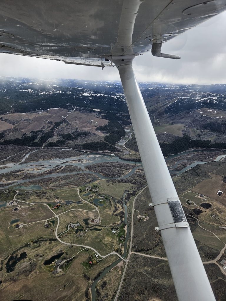 View above the clouds during an Axiom Aviation training flight – How to Get an Instrument Rating