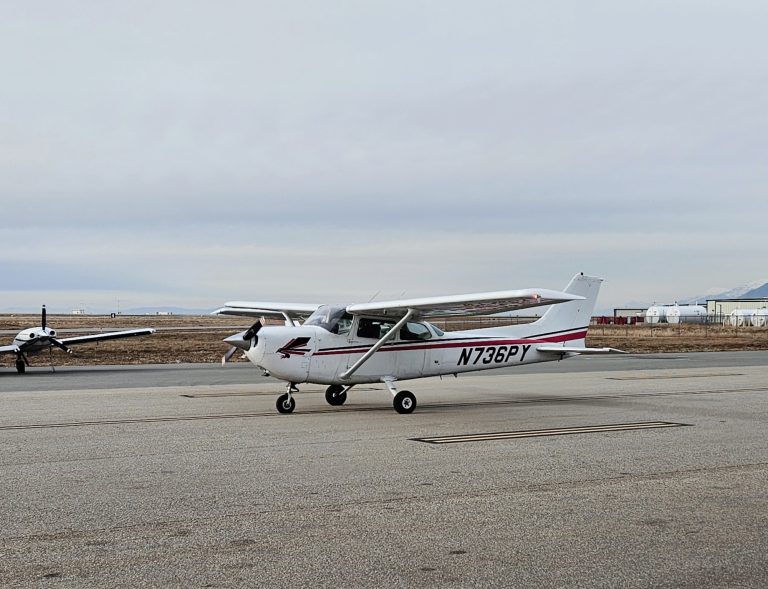 Axiom Aviation Cessna training aircraft on the ramp – How to Pass an FAA Medical Exam