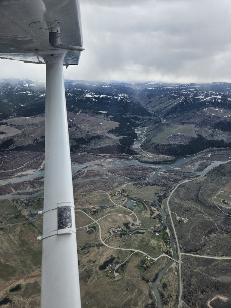 View above the clouds during an Axiom Aviation training flight – How to Read Aviation Weather