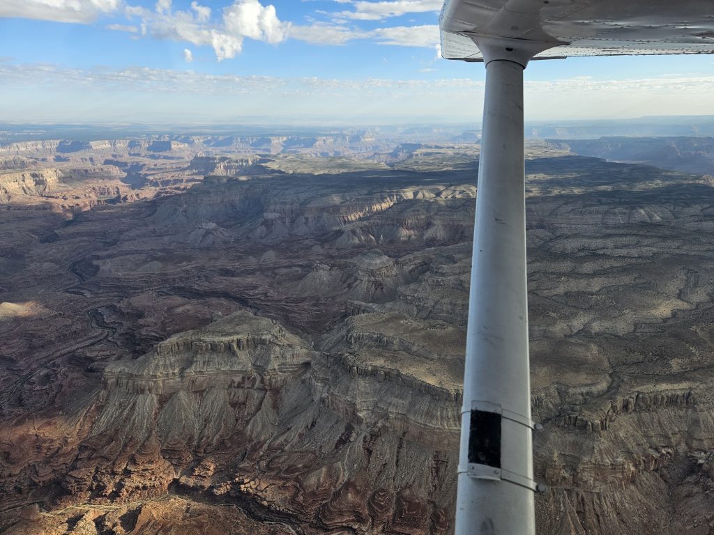 Aerial view of the Grand Canyon on an Axiom Aviation cross-country flight – R-ATP Requirements