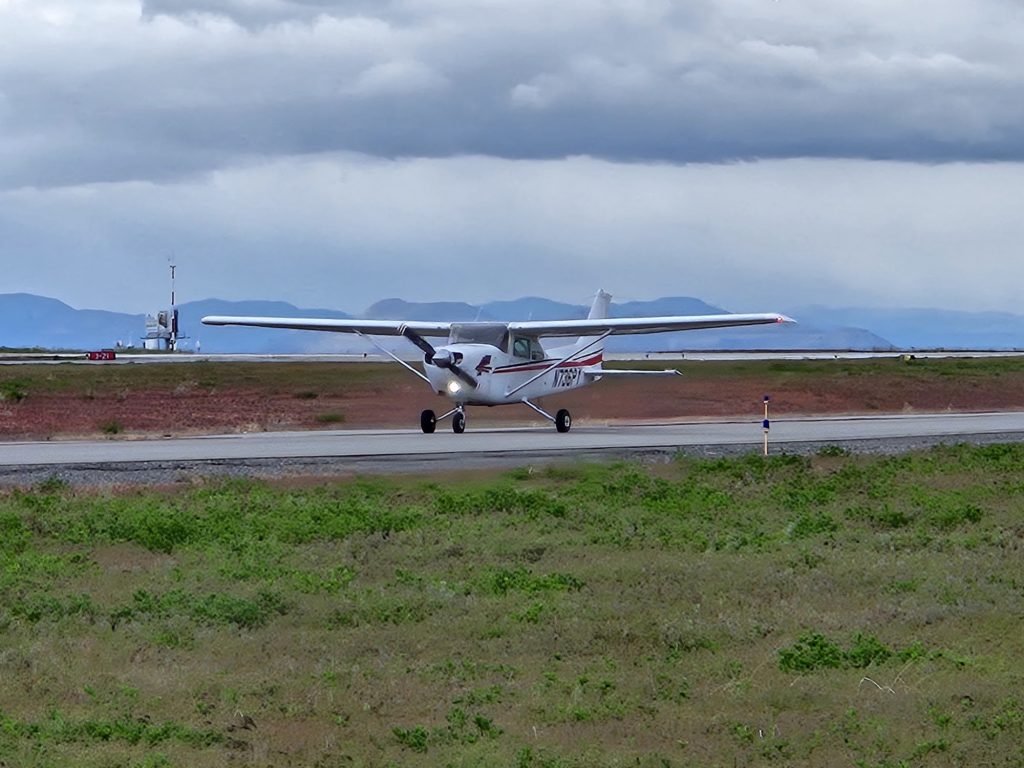 Axiom Aviation Cessna on the runway – What Is a Checkride? FAA Pilot Test Explained