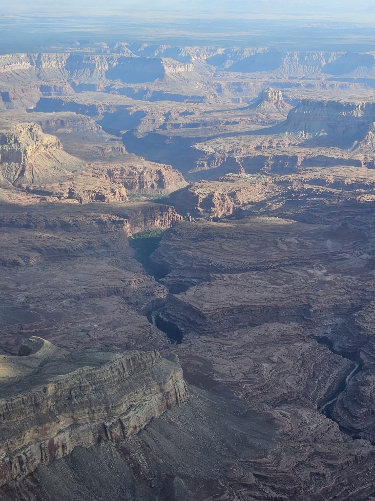 Aerial view of the Grand Canyon on an Axiom Aviation cross-country flight – Airline Pilot Requirements