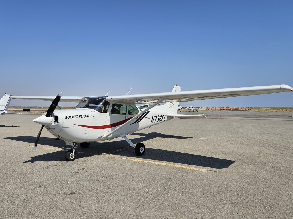 Axiom Aviation Cessna training aircraft on the ramp – Best Part 141 Flight School Options